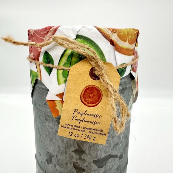 Ashland Pamplemousse Grapefruit Soy Wax Blend Fragranced 12 oz Candle NEW - Picture 2 of 6